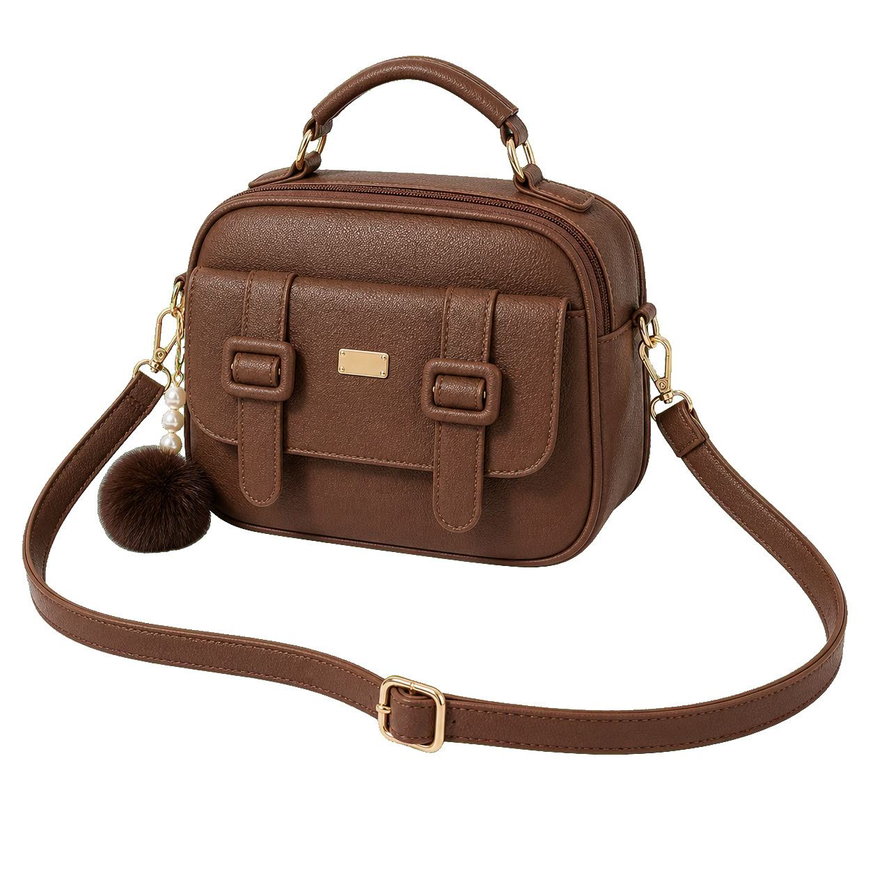 Bolsa feminina com alça longa ajustável